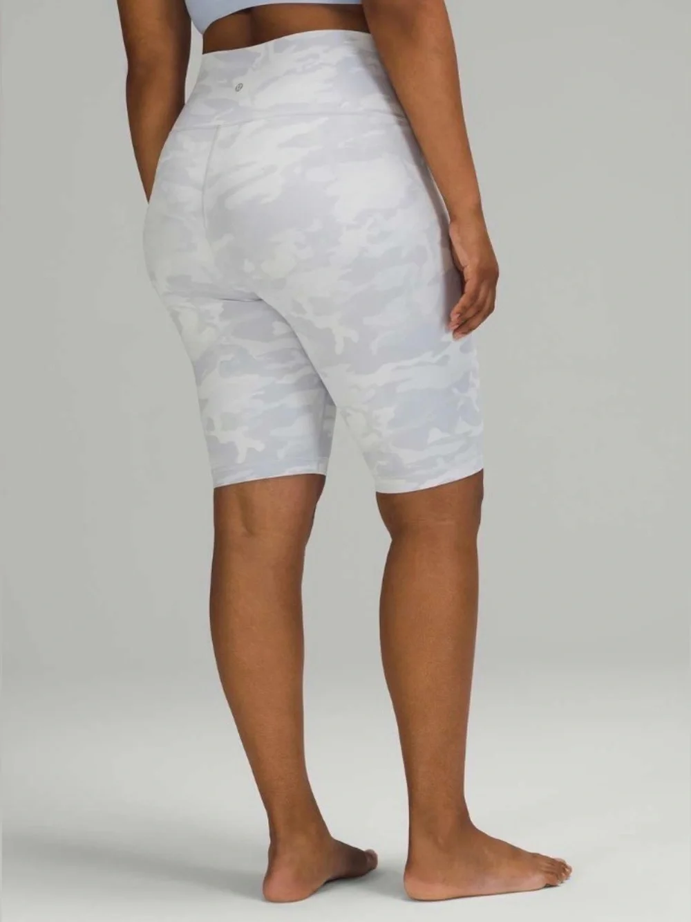 NWOT LULULEMON Wunder Under HR Short 10” *Ribbed- Incognito Camo Jacquard/Size 0
